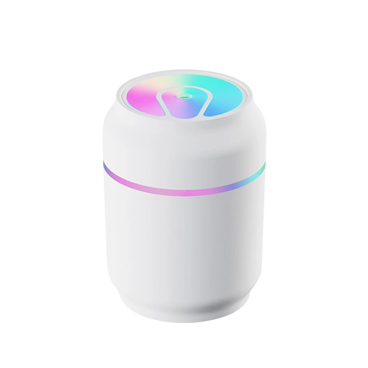 KC-H101 色変化ナイトライト付き缶型加湿器