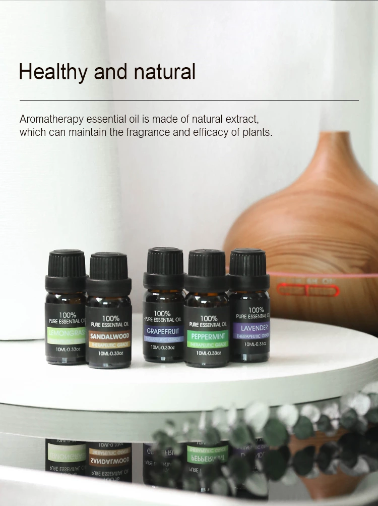 TOP 6 10ml Pure Essential Oil Set NO.:EO05