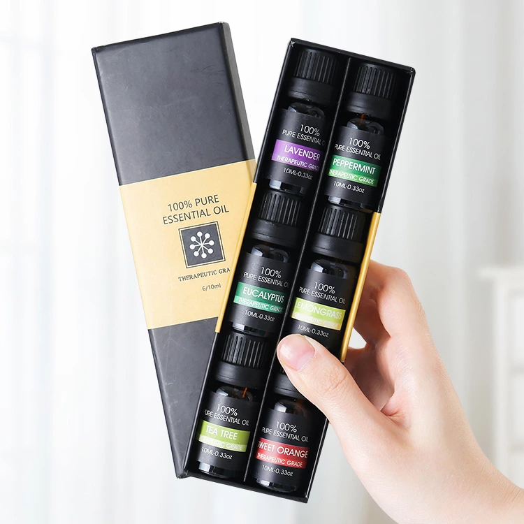 ピュアエッセンシャルオイル 10ml 6本セット（商品番号：EO06）
