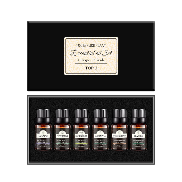 ピュアエッセンシャルオイル（10ml）トップ6　商品番号：EOS006