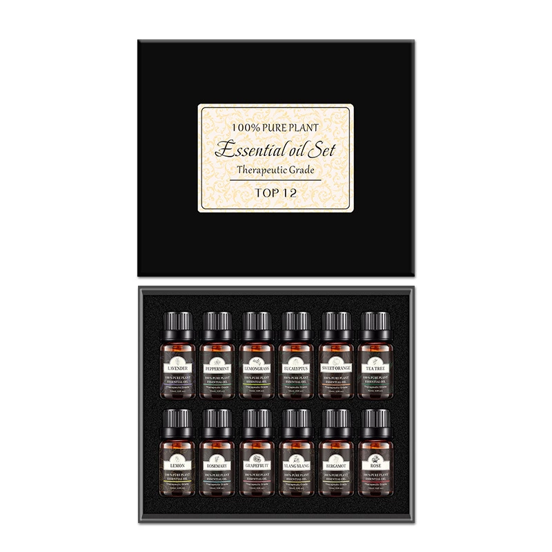 ピュアエッセンシャルオイル 10ml（人気トップ12） 品番：EOS012