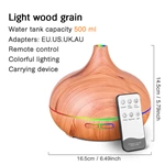 KC-D222 Onion Wood Grain Aromatherapy Diffuser (24V Adapter Version)