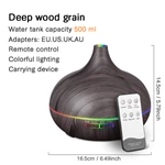KC-D222 Onion Wood Grain Aromatherapy Diffuser (24V Adapter Version)