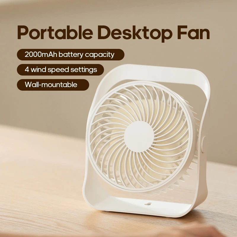 Revolutionize Your Cooling Experience with Our Portable Desktop Fan