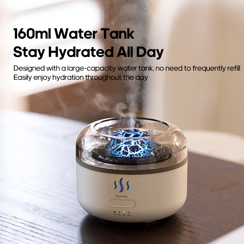 Revamp Your Bedroom with the Volcanic Lava Aroma Diffuser: Quiet Operation, Long - Lasting Scent