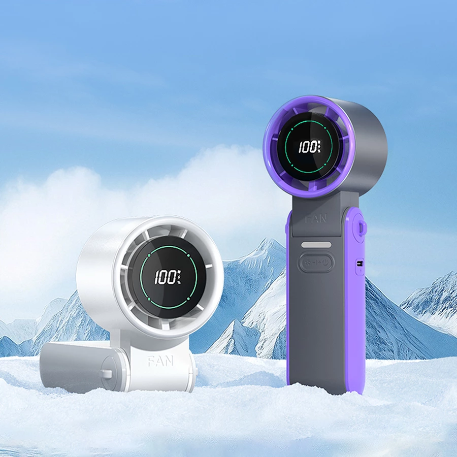 Unlock On-the-Go Cooling with the Ultimate Outdoor Foldable Portable Handheld Fan
