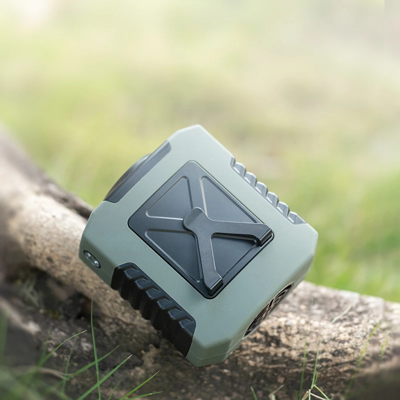 Waist-hanging fan: an all-around cooling assistant for outdoor camping, 3-in-1 function frees your hands