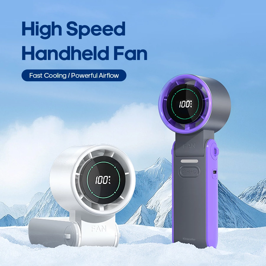A new favorite for summer cooling: This handheld fan makes cooling smarter and more efficient