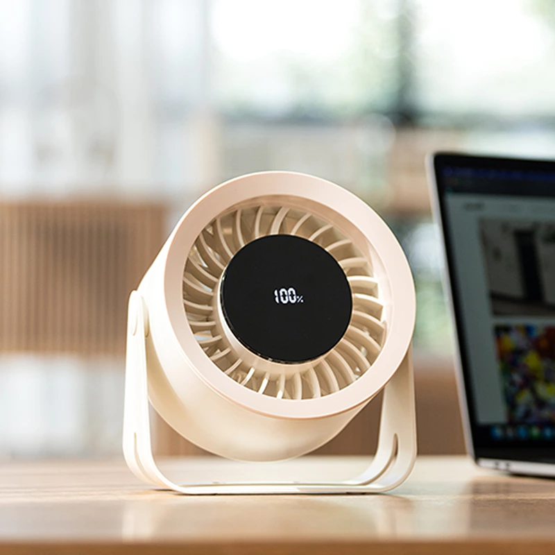 A lifesaver for small apartments! This dual-purpose desktop and wall-mounted fan keeps the whole family cool.