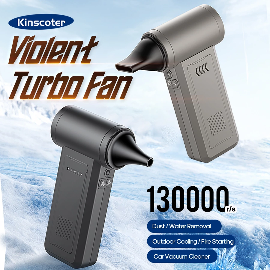 Lifestyle lovers rejoice! This multifunctional fan handles cooling, cleaning, and emergency situations.