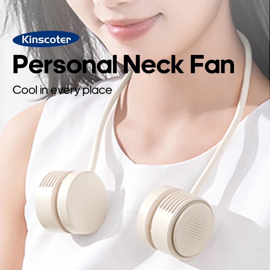 The secret weapon of fashion bloggers! A headphone-style neck fan for summer OOTDs