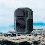 KC-F215 アウトドア掛け腰ファン（6000mAh・モバイルバッテリー機能搭載）