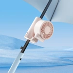 Kinscoter KC-F62 Foldable Handheld Fan - Fits on Umbrellas, 70.538.4169mm, 1800mAh Battery, Handheld/Desktop/Umbrella-Clamping/Neck-Hanging Multi-use, High-Speed Wind & Rapid Cooling | Chaozhou Tongheng Technology Co.,Ltd. (Founded 2001)