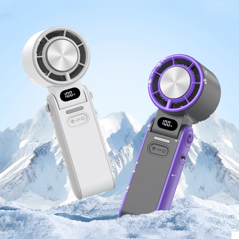 ハンドヘルドハイスピードアイスクールファン｜アウトドアトラベルクーリングの新たなベンチマーク